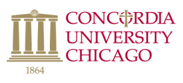 Concordia University Chicago logo