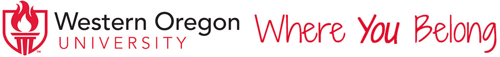 Western Oregon University logo